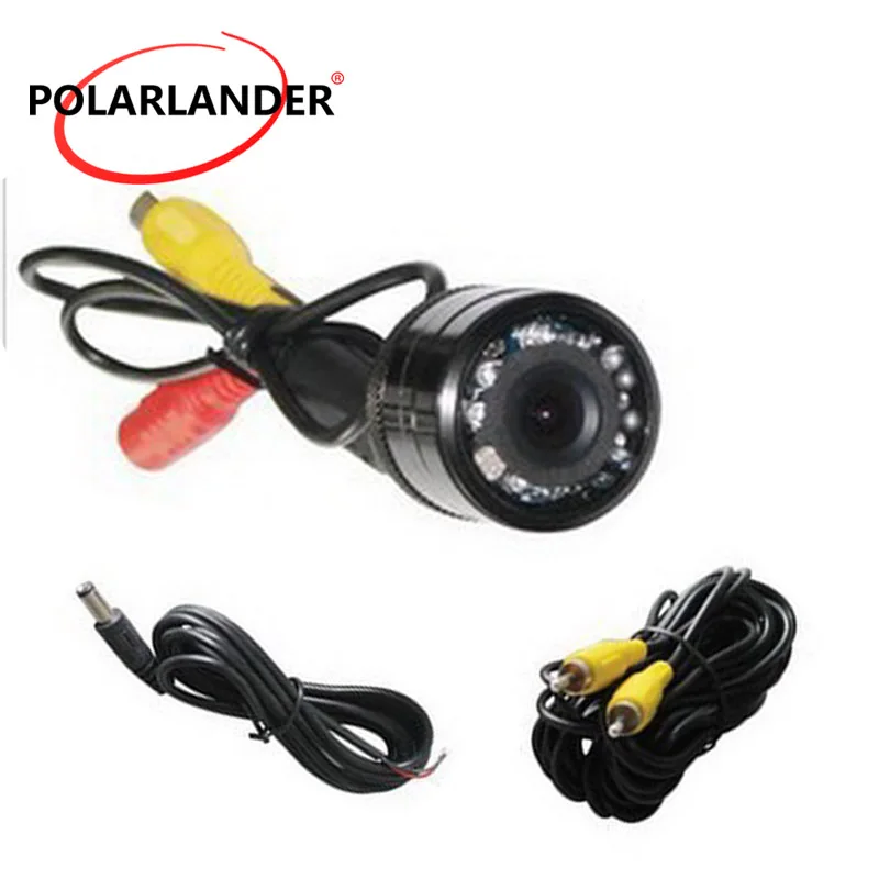 28mm Waterproof  PAL/NTSC CCD Car rear view drilling camera  Reverse Rearview back-up Night Vision