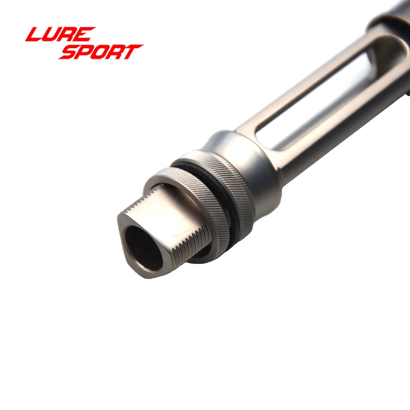 LureSport Triangular Body High Grade Aluminum Fly Reel seat Fishing Rod Building Component Repair Pole DIY Accessory