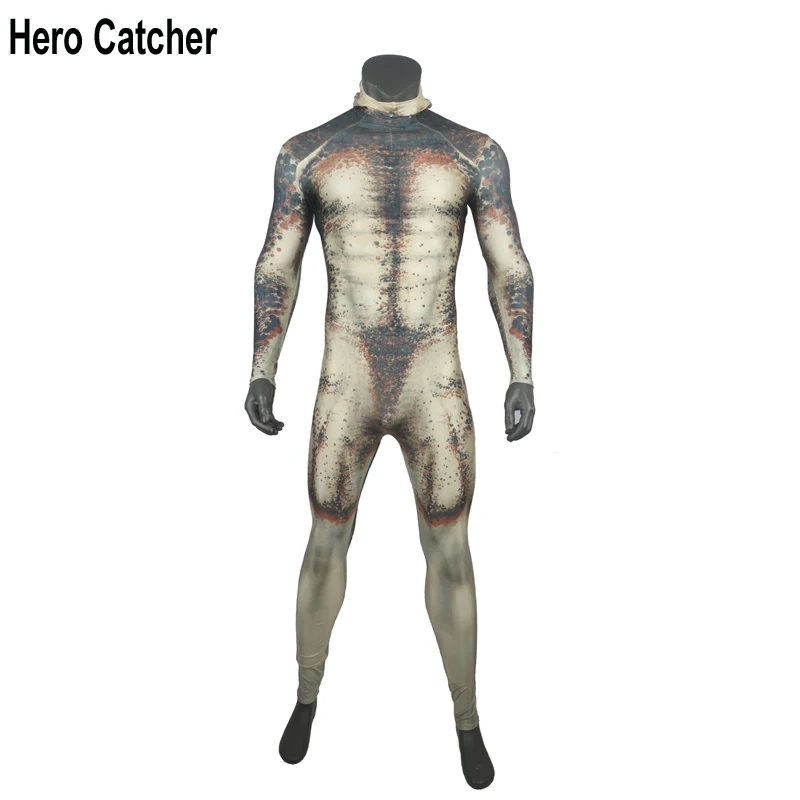 

Hero Catcher Top Quality New The Predator Cosplay Costume Newest Predator Fullbody Cosplay Suit For Halloween