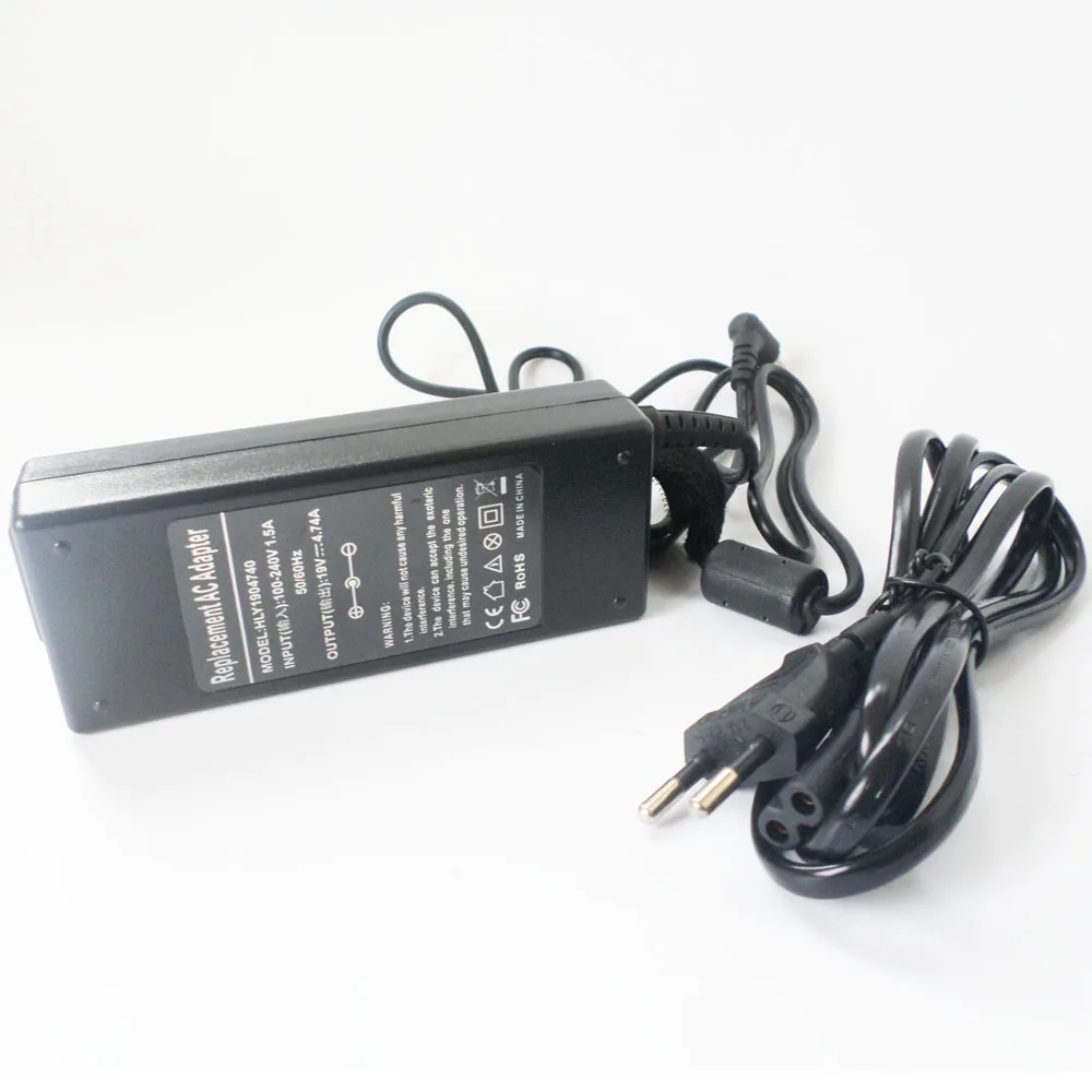 AC DC Adapter Battery Charger For Toshhiba Satellite A110 A130 A135 L850-ST2NX1 L850-ST2N01 L850-ST2N02 L850D PA3716E-1AC3 90W