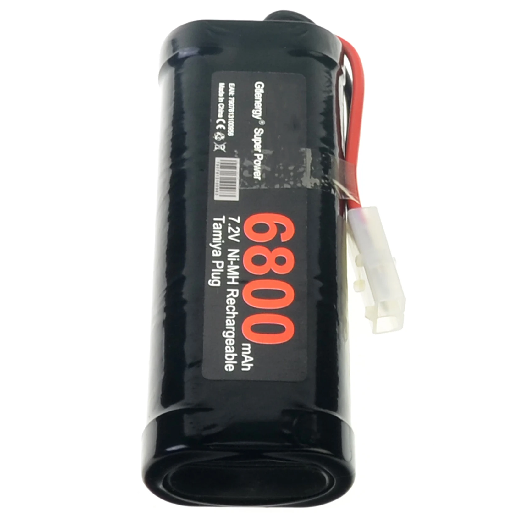 Pack de batteries rechargeables Ni-MH, 7.2V, 6800mAH, pour véhicule jouet, bateau, avion, 1 à 5 pièces