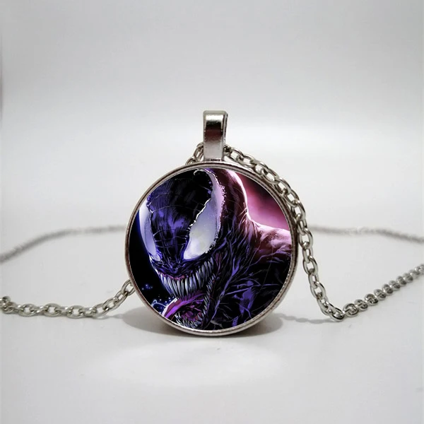 Venomous Guardian Glass Necklace men and women Necklace Jewelry Pendant Necklace DIY customized photos custom necklace