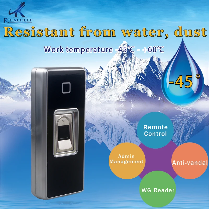 High Quality MINI Fingerprint Recognition Device Fingerprint Reader Wiegand Output Waterproof and Dust-proof for Access Control