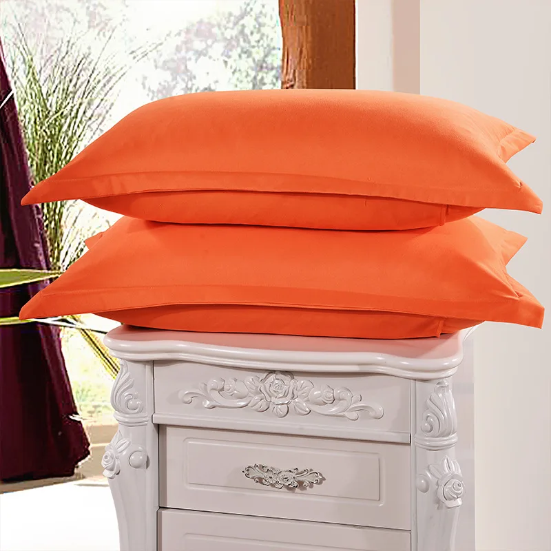 48cm*74cm Pillow Case Brief Style Knitted Pillowcases 100% Polyester Pillow Cases Bedroom Use 50