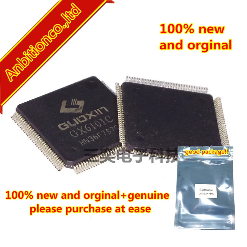 5pcs 100% new and orginal GX6101C QFP-128 in stock