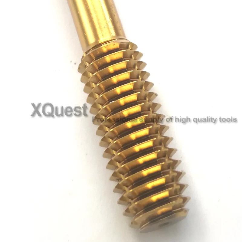 

Xquest HSSE TIN Metric Screw Thread Forming tap Fluteless Machine Taps M8 M8X1.25 M8X1 M8X0.75 M8X0.5 With Oil Groove