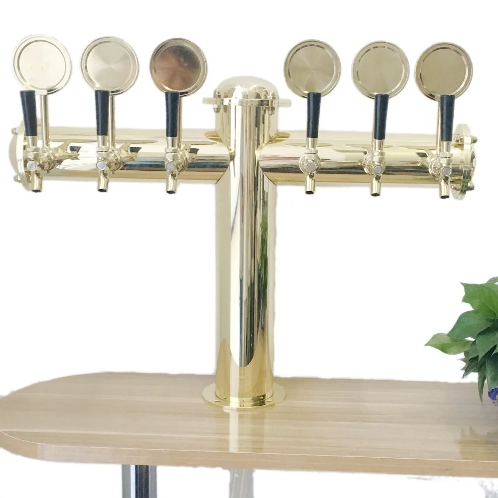 T Shape Beer Selling Column Units