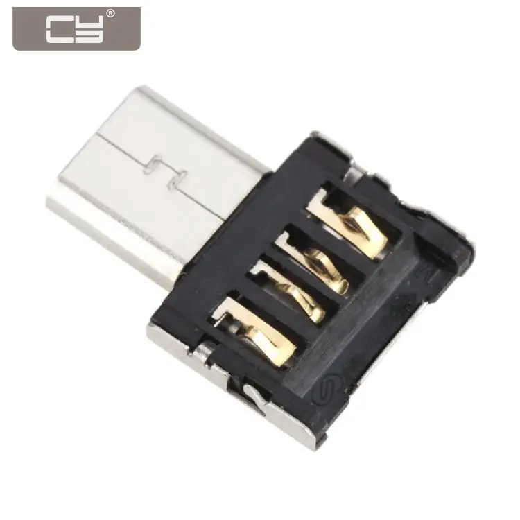 

CY Ultra Mini DM Micro USB 5pin OTG Adapter Connector for Cell Phone Tablet & USB Cable & Flash Disk