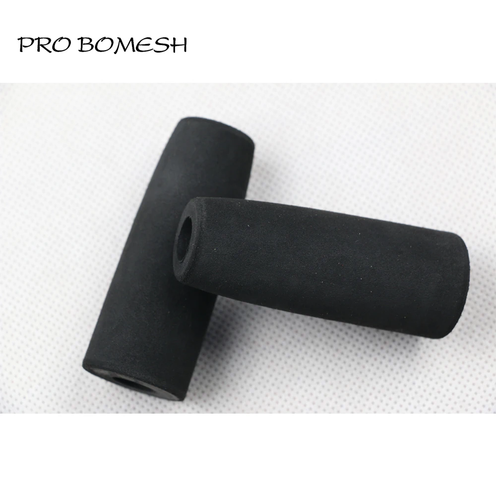 Pro Bomesh 4Pcs/Pack 7cm 7.4g Inner Diam 11mm EVA Rear Grip Split Grip DIY Fishing Rod Building Component Repair Pole
