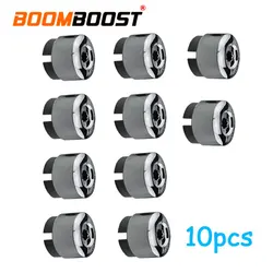 Chrome Wheel Lug Bolt Nut Cap Cover 7L6 601 173A 2ZZ ABS Plastic with Triple Chrome Finish 10pcs For VW Touareg 2004-2014