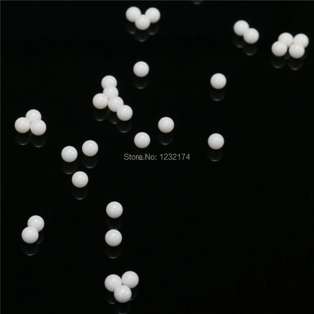 4mm Alumina Oxide Ceramic Ball Al2O3 G20 100PCS/Lot for bearing,Pump,Valve,Flow-Meter 4mm ceramic ball  4mm Al2O3 Ball