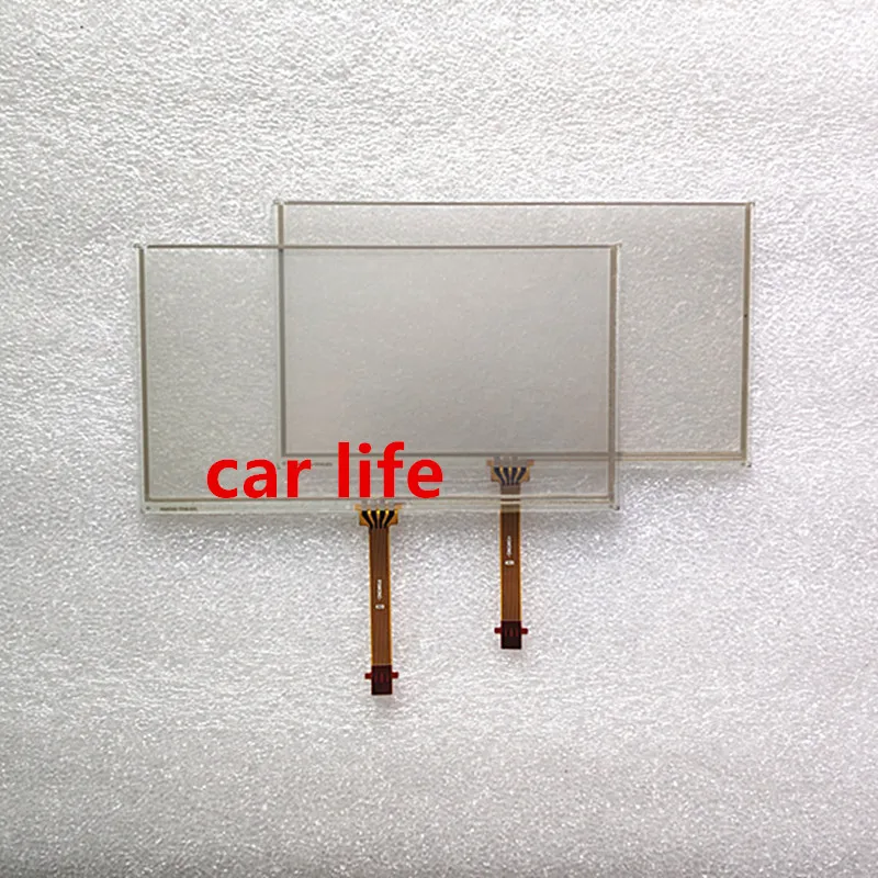 free shipping 2 piece glass touch Screen panel Digitizer Lens for LA061WQ1-TD04 LA061WQ1TD04 LA061WQ1 TD 04 LA061WQ1(TD)(04) LCD