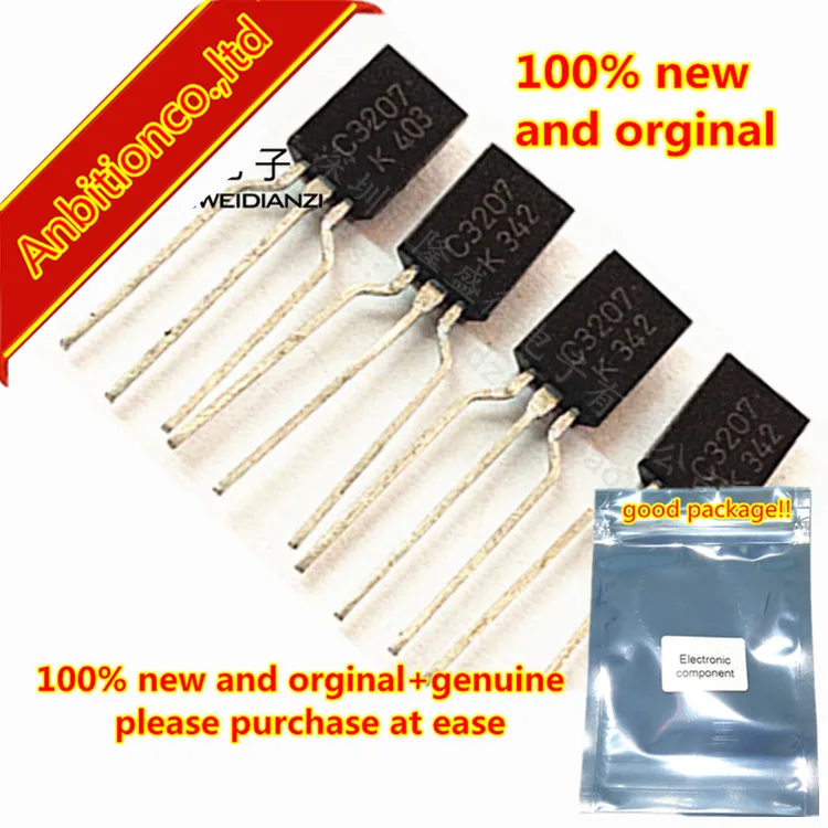 10pcs 100% new original KTC3207-Y C3207 Y TO-92L MOS NPN  in stock