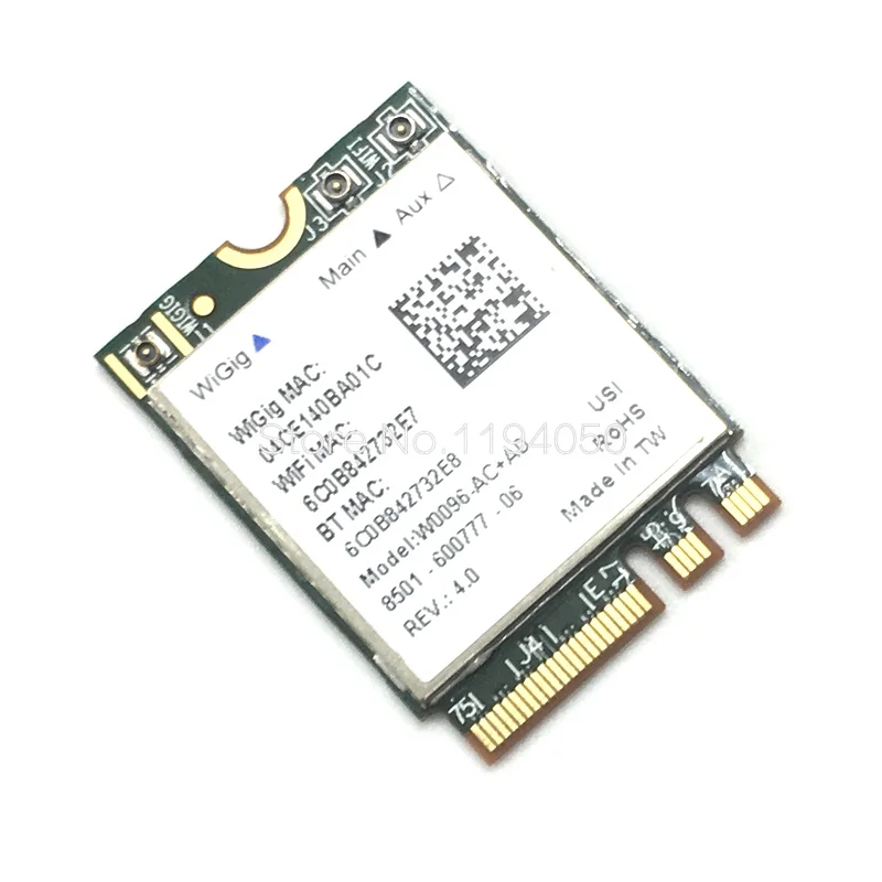 QCA9008-TBD1 Wireless AC + AD Bluetooth 4.1 WIFI Module 2.4G / 5G Dual Band WIFI Card 867Mbps QCA9008 WIFI CARD