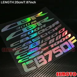 Motorcycle helmet Shell Tank Pad Fairing Decals Stickers for HONDA MSX125 BLACKBIRD CBR 300R 500R 929 CBF 600 1000 CB750F CB500