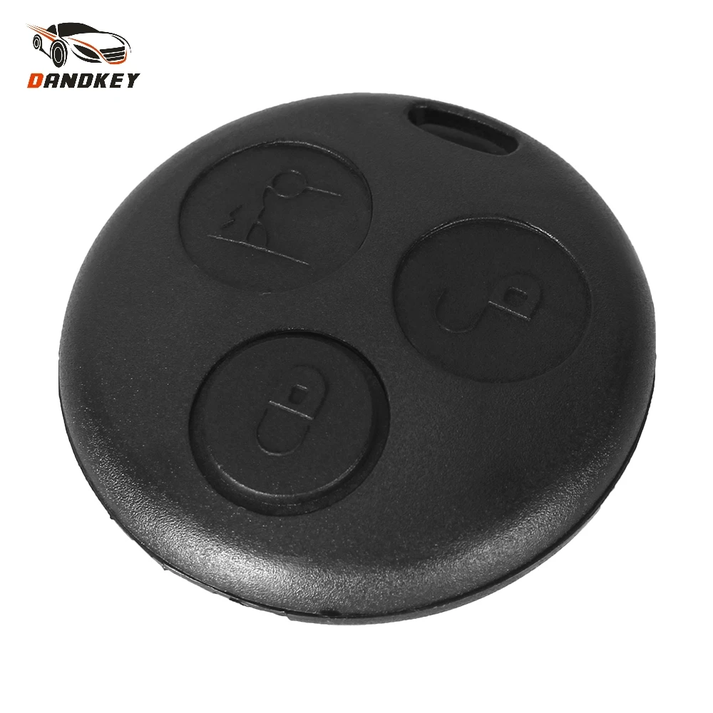 

Dandkey 3 Button Remote Key Shell Case Replacement Fob For Benz For SMART Fortwo Key Cover Fob