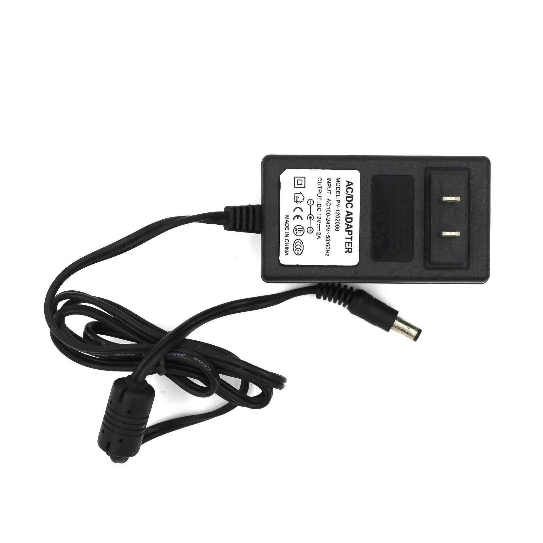 DC Power Adapter US Plug 12Vdc 2A Power Supply