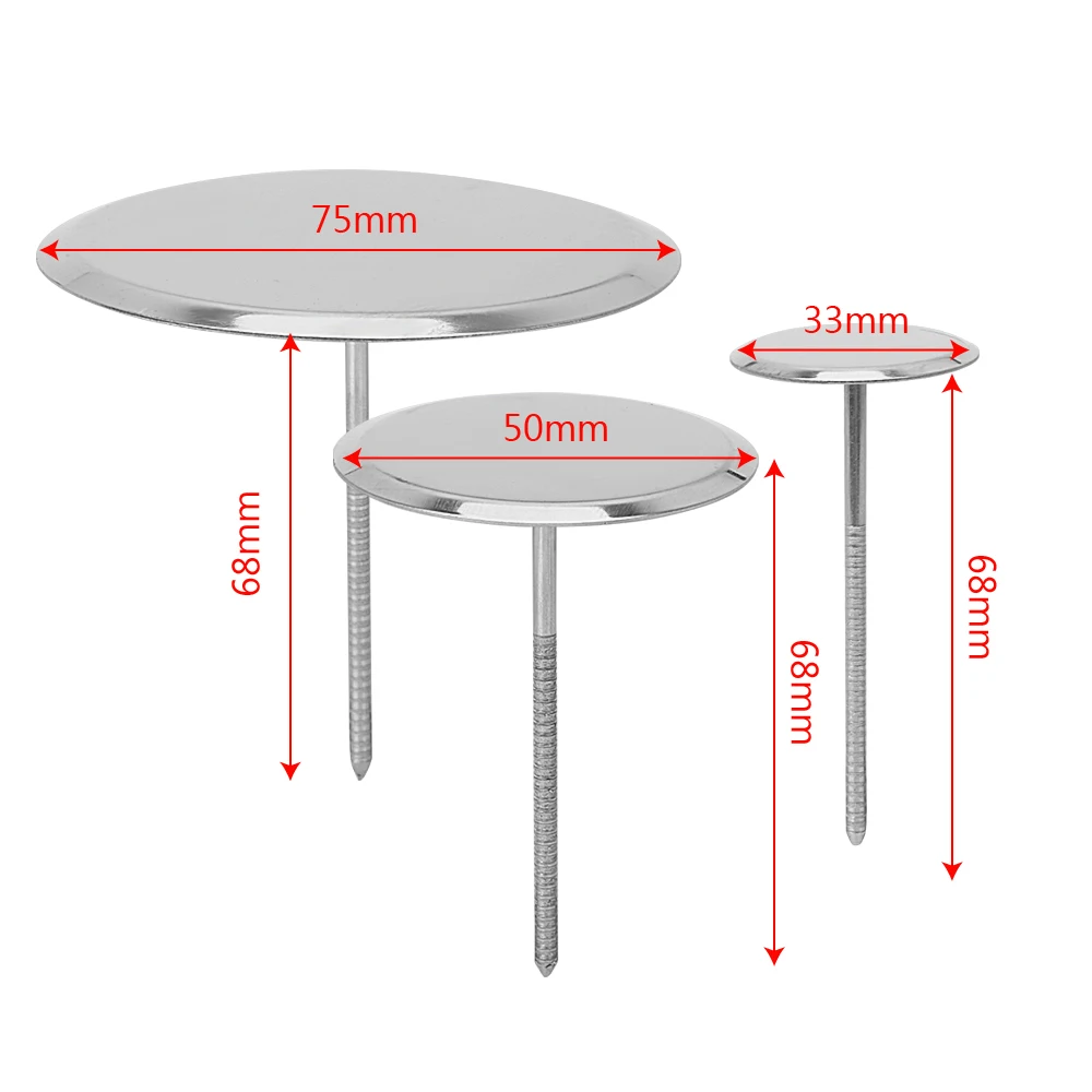 Stainless Steel Piping Nail Cake Flower Nails DIY Needle Stick Baking Piping Stands Tools Ice Cream Cake Decorating Tools