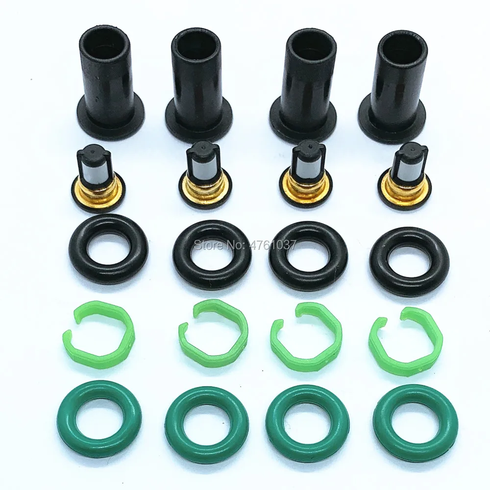 Whole hot sale 4sets Fuel Injector Repair Sevince Kits For Parts#16600-ED000/FBY1160 For Nissan Tiida Versa 1.6L