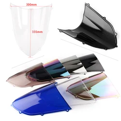 Motorcycle Windshield Windscreen Double Bubble For Kawasaki ZX-10R ZX10R 2004 2005 04 05 ABS Plastic