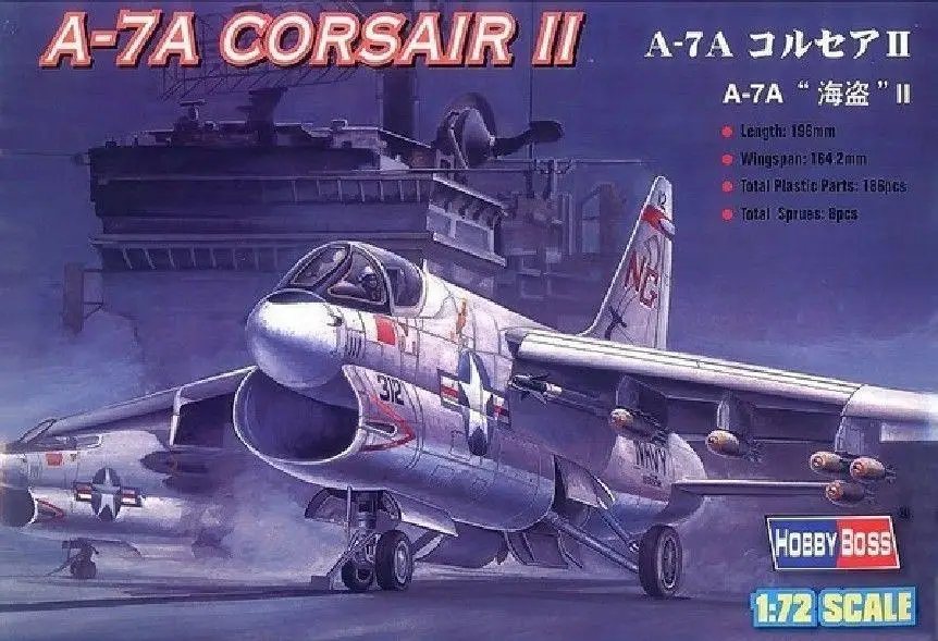 Hobbyboss 1/72 87201 A-7A Corsair II  Model Kit