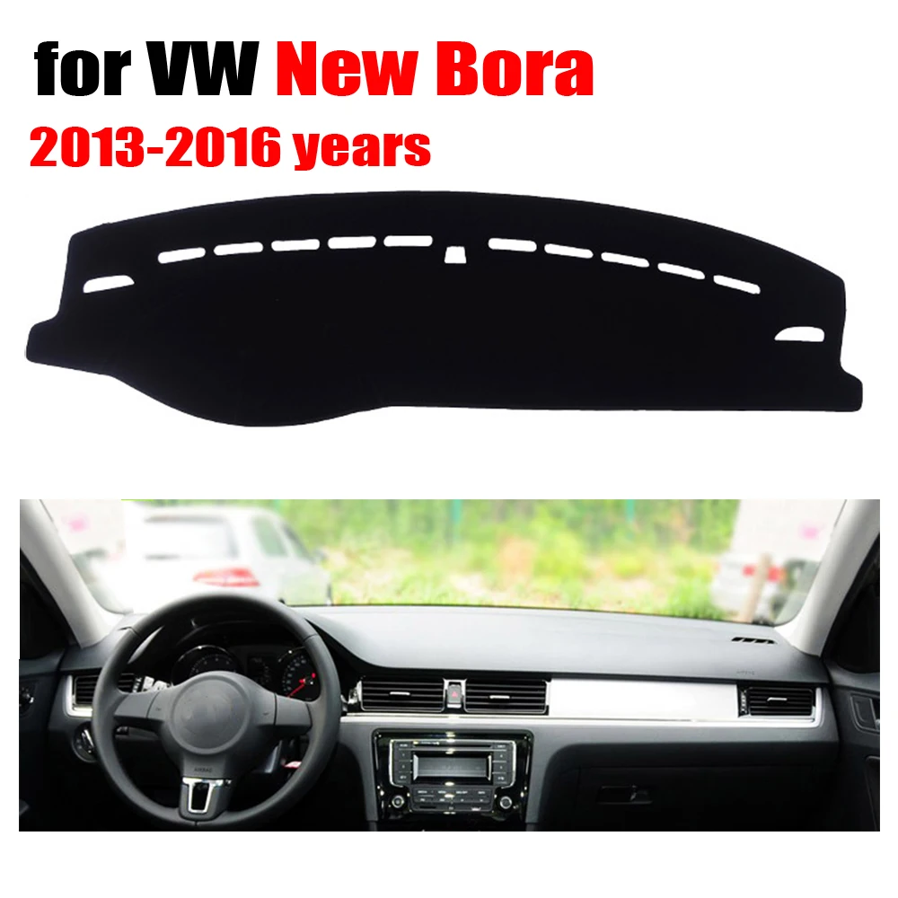 Car dashboard covers mat For VOLKSWAGEN VW New bora 2013-2016 left hand drive dashmat pad dash Instrument platform accessories