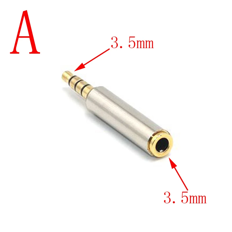 

100pcs 3.5mm Male to 3.5mm Female Audio Adapter CTIA to OMTP Headphone Earphone Jack Converter For iPhone HTC Samsung