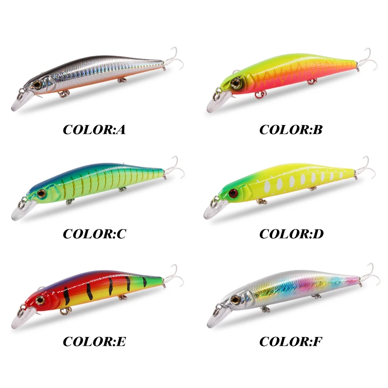 Minnow Vobler Wobblers - Señuelo para lubina buceo profundo efectivo - imagen 3