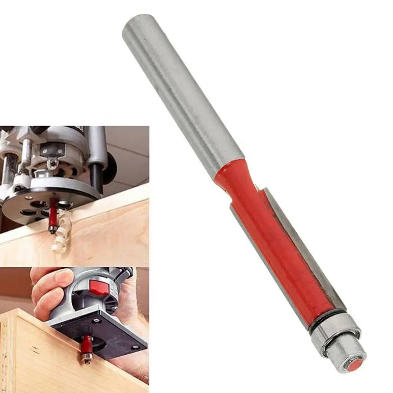 Hot Selling 1pcs Setting Router Bit 1/4 Trim Carpentry Handle Little Carving Router Woodworking Little Tool for Woodworking