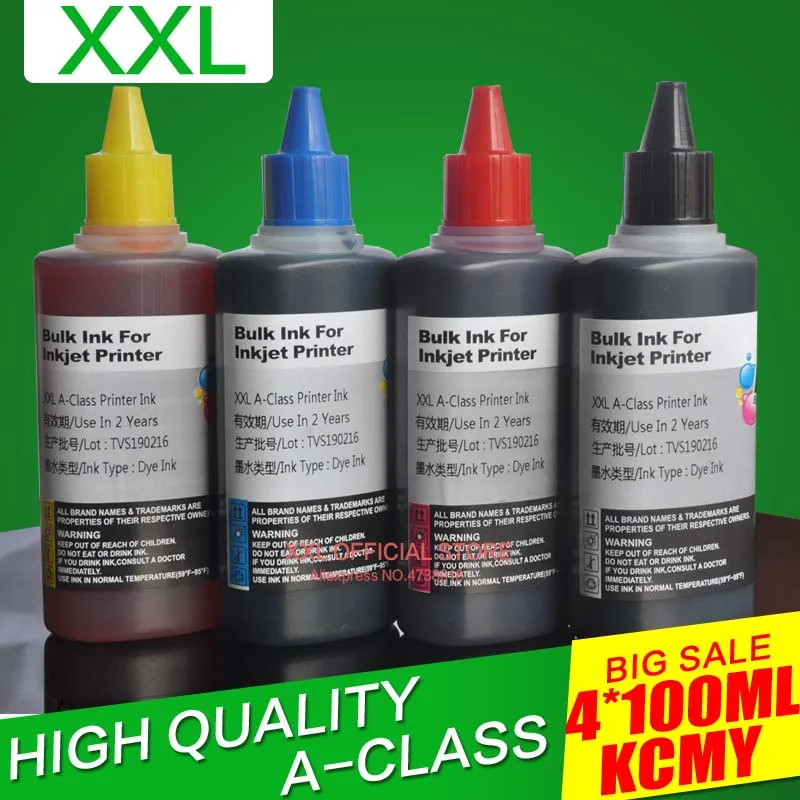 ink cartridges Ink kits For Canon PG40 CL41 PG-40 CL-41 iP1600 IP1700 IP1800 MP140 MP450 MP470 printer 100ML