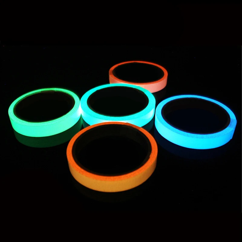 Fashion 15/20mm*3M Luminous Tape Self-adhesive Glow In The Dark Safety Stage Sticker Home Decor