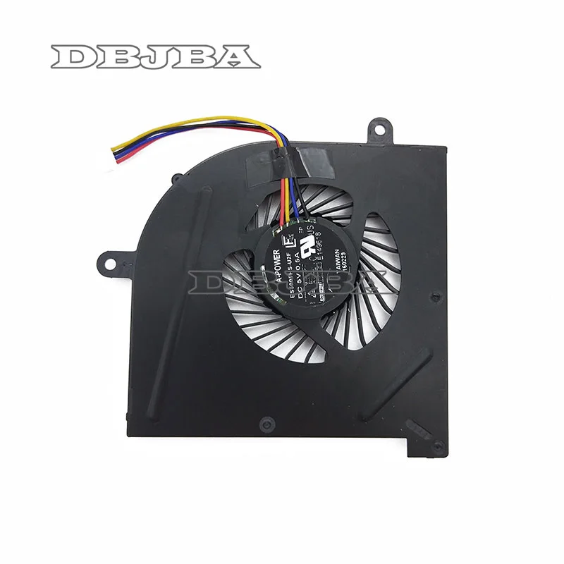 New CPU Fan FOR MSI GS63 GS63VR GS73 GS73VR CPU FAN MS-16K2 MS-17B BS5005HS-U2L (4 wires)