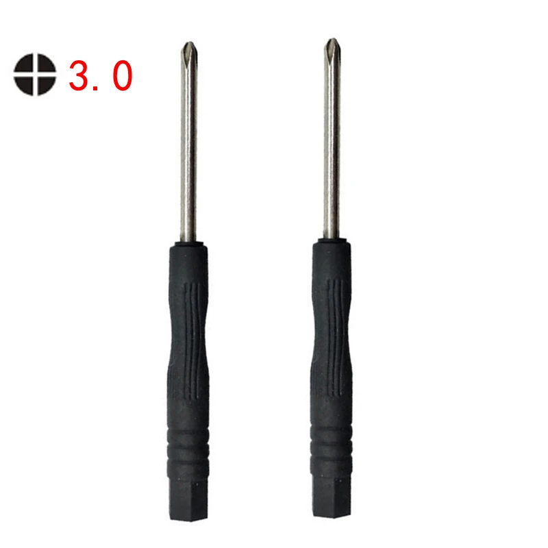 Destornillador plano Micro Cross Phillips para teléfono móvil, herramienta de Reparación de PC, Mini 1,5, 2,0, 3,0, 50 unidades por lote