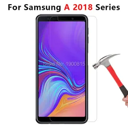 Protective Glass For Samsung A5 A6 A7 A8 Plus 2018 Tempered Glas On The Galaxy A 5 6 7 8 5a 6a 7a 8a Screen Protector Film Phone