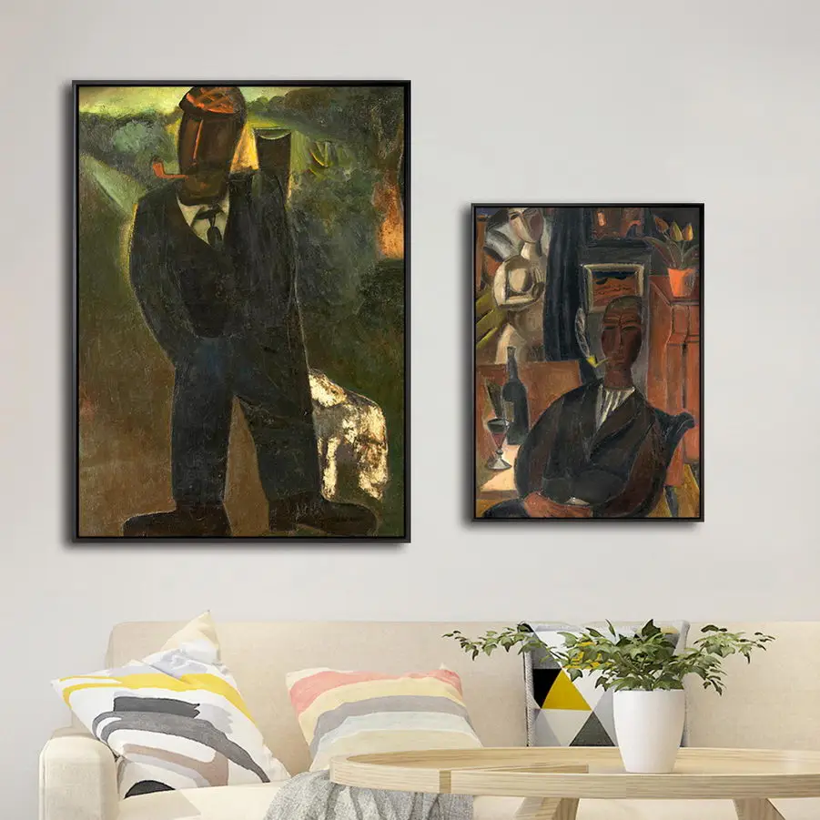 Home Decoration Poster Prints Wall Art Canvas Painting  Picture Wall Belgian painter Portait Constant Permeke