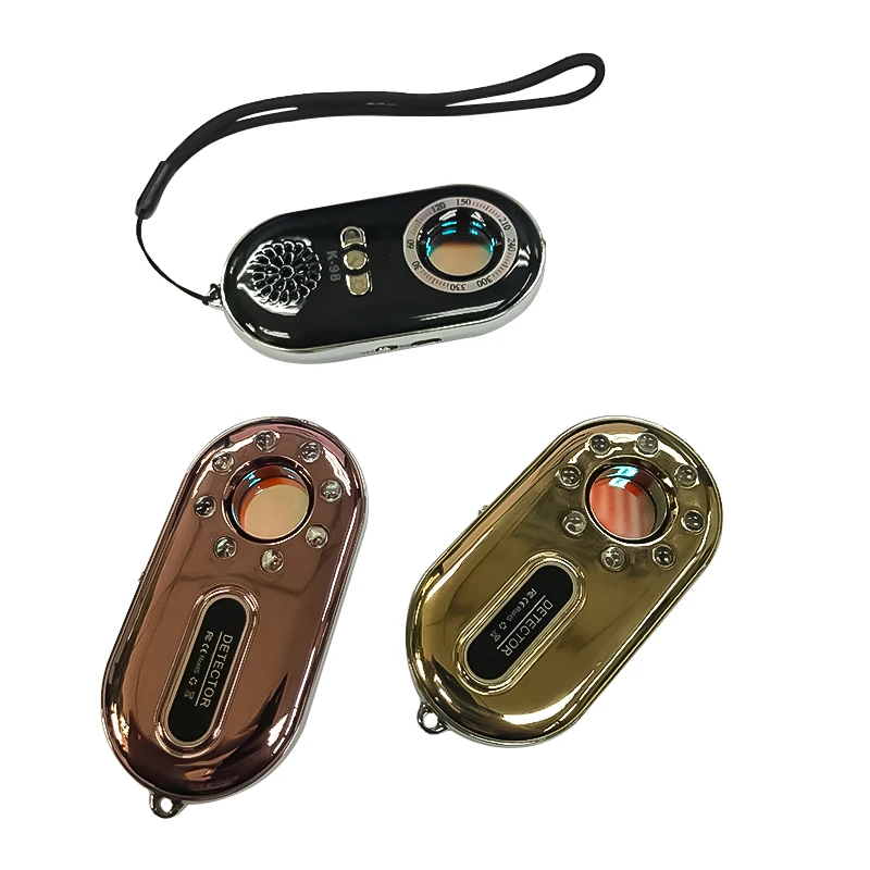 2 Pack Anti-Spy Bug Detector X Mini Wireless Camera Hidden Finder Privacy Protect Security(Rose Gold) K98