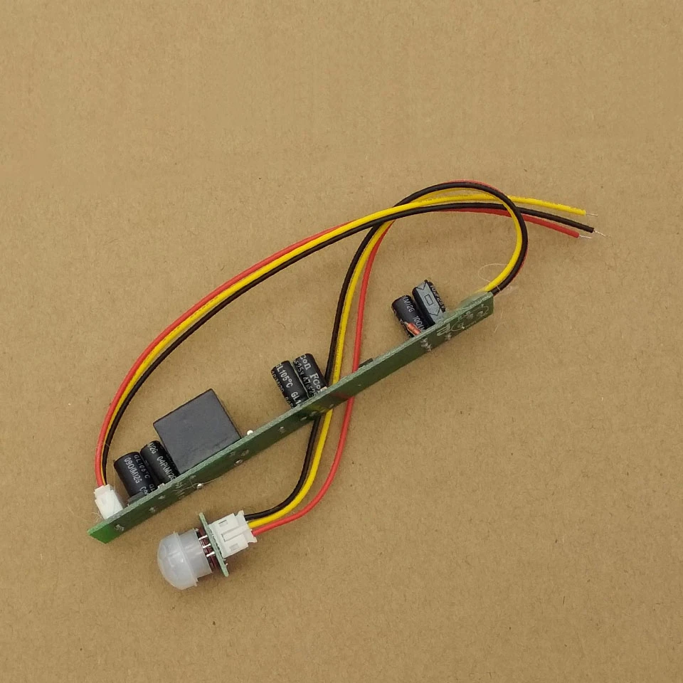 DC 12V 5A IR Piroelettrico A Infrarossi di Movimento PIR Modulo del Rivelatore del Sensore A Infrarossi Del Corpo Per Quadro Elettrico di Controllo Automatico