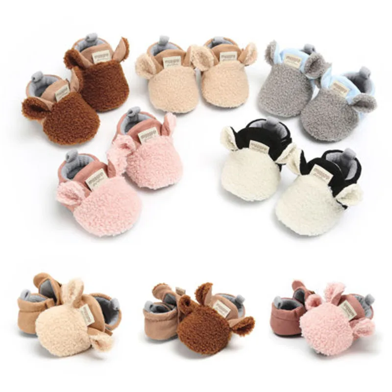 PUDCOCO Baby Slippers Infant Kids Girl Bowknot Shoes Soft Sole Crib Prewalker Newborn Shoes