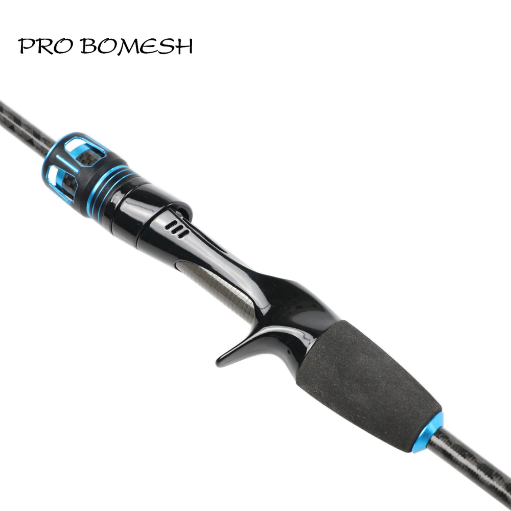 Pro Bomesh 1 zestaw aluminium nakrętka blokująca + 3 K węgla rury odlewania uchwyt z pianki EVA zestaw DIY wędka polak akcesoria do powolnego Jigging pręt — zdjęcie 6