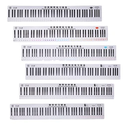 Waterproof Paper Anti-Dust 88 Key Piano Keyboard Finger Practice Guide Teaching Aid for Student Beginner Child Piano Keyboard