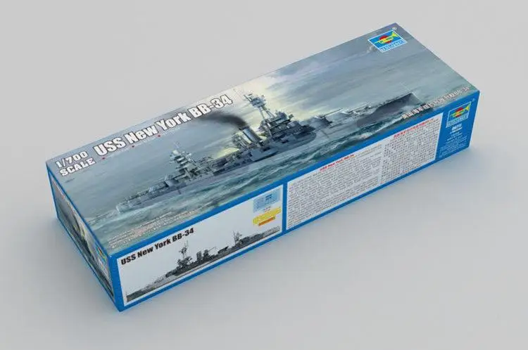 Trumpeter 1/700 06711 USS Battleship BB-34 USS New York