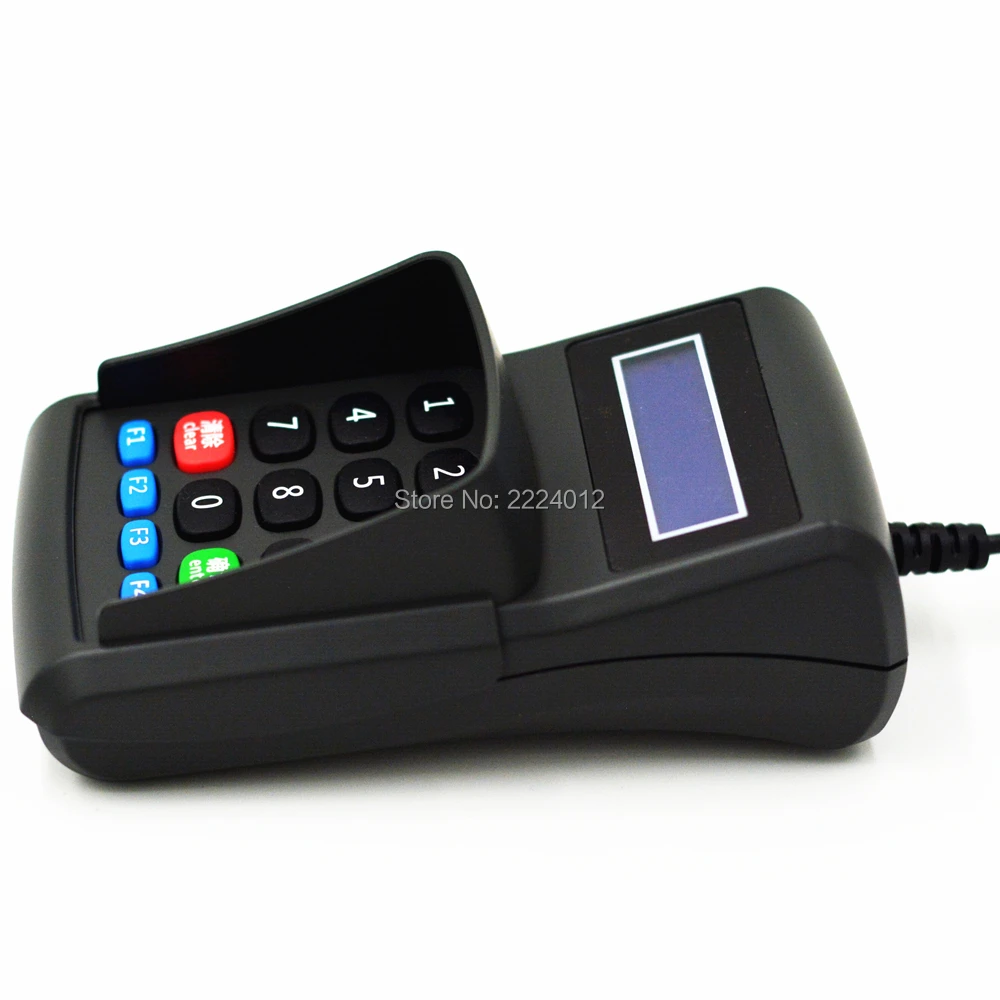 USB Numeric Keyboard Numpad/Digital Keyboard /Pin pad with LCD for Bank POS EPOS Terminal Equipment Password input