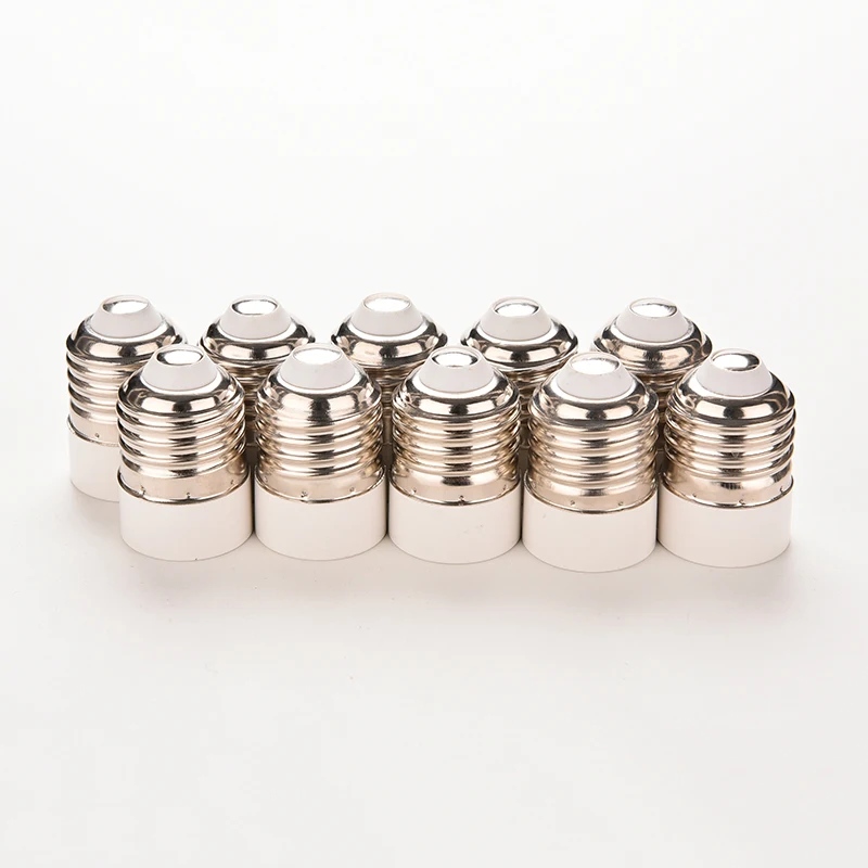 New 5Pcs light Bulb Base type Adapter Fireproof Material E27 to E14 lamp Holder Converter Socket Conversion