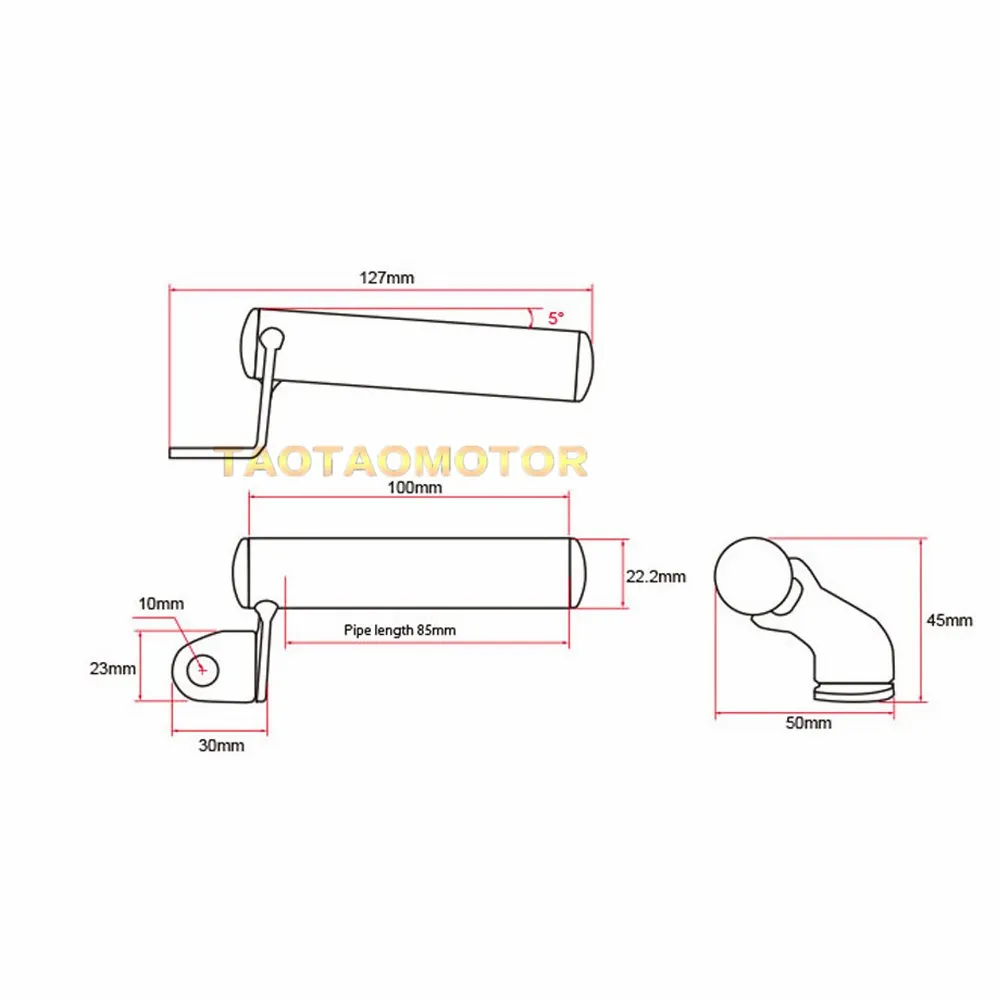 CK CATTLE KING Motorcycle Bike Mobile Phone Stand Type Mobile phone Mount bracket For Samsung Galaxy S8 iPhone 6 7 8 X XR Xmax