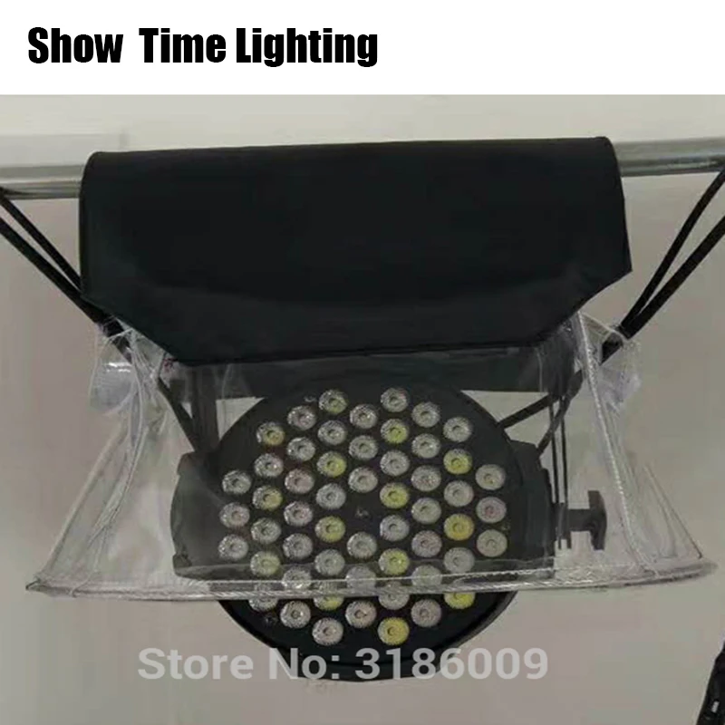 Good Quality 10pcs/lot Stage Light Rain Cover Led Par Compact Rain Coat Waterproof Covers Use In The Rain Or Snow Crystal