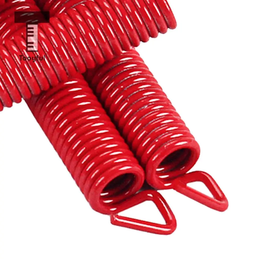 4 Pcs Iron Electric Guitar Tremolo Springs Replacement Bridge Tension For Bass Mounting Springs Guitar Parts Accessories