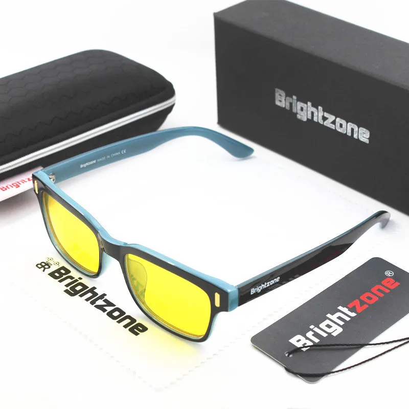 Black-blue Two Colors Anti Blue Light Ray Lenses Thick-temple Yellow Men & Women Computer Glasses For CE Mark Sale informatica