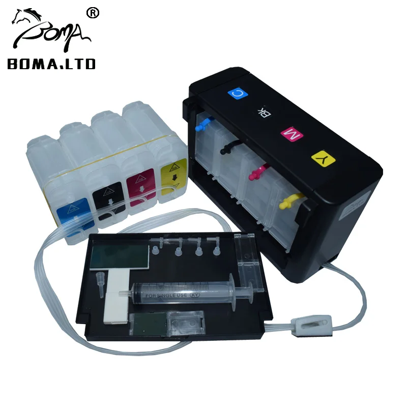 BOMA.LTD High Quality Ciss System For HP 10 82 Ink Cartridge For HP Designjet 500 800 500PS 800PS With Reset ARC Chips