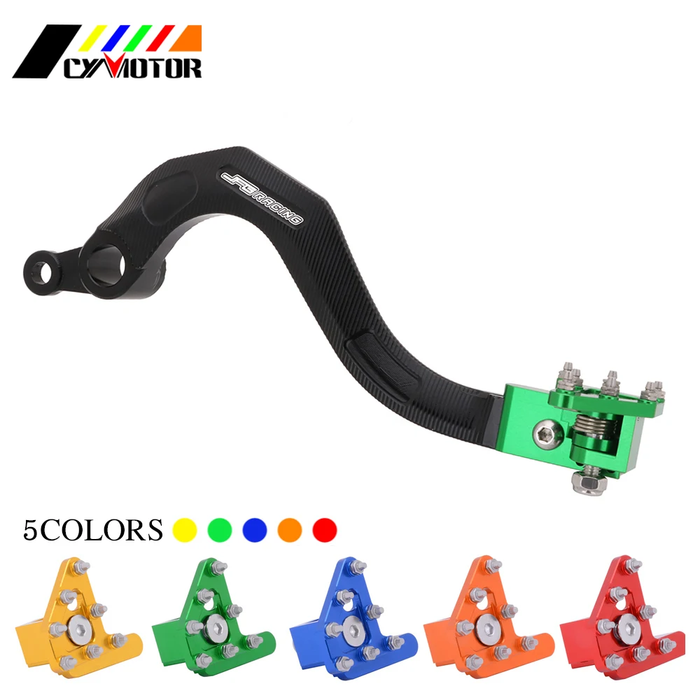 Aluminum rear Brake Pedal lever brake For Kawasaki KX250 2019 2020 KX250F 2006 2007 2008 2009 2010-2018 KX 250 250F