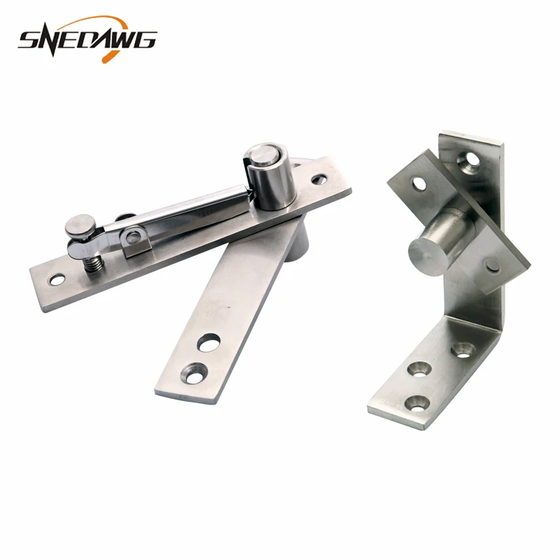 

Pivot Hinge 130x25mm Stainless Steel Hidden Cabinet Hinge 360Degree Rotatary Cupboard Conceal Furniture Pivot Hinge